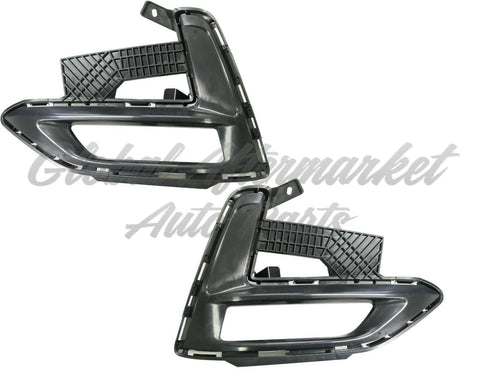 FOG LAMP BEZEL FR RH PTD GLOSS BLACK