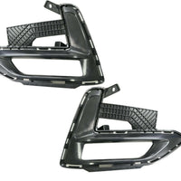 FOG LAMP BEZEL FR RH PTD GLOSS BLACK