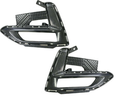 FOG LAMP BEZEL FR RH PTD GLOSS BLACK
