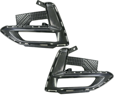 FOG LAMP BEZEL FR RH PTD GLOSS BLACK