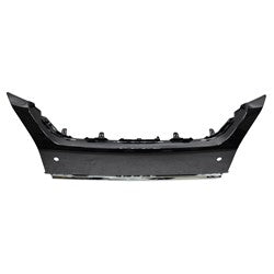 BUMPER FINISHING PANEL FR GLOSS BLACK W/CHROME TRIM W/SENSOR