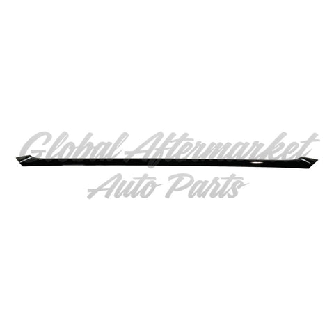 BUMPER MOLDING FR GLOSS BLACK
