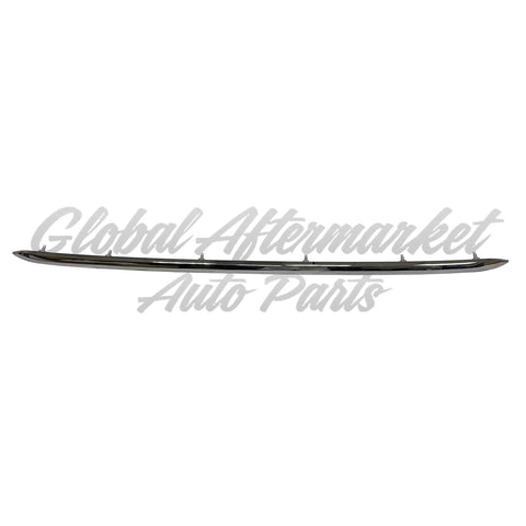 BUMPER MOLDING FR LOWER SMOKED CHROME W/MOUNTING HARDWARE SR
