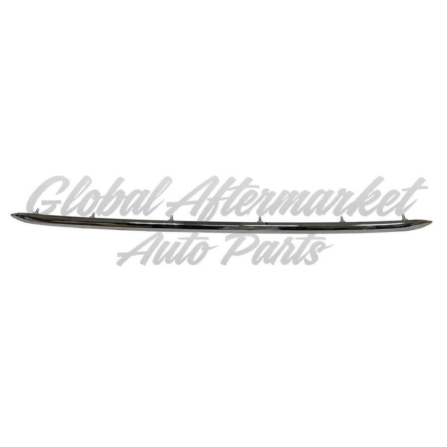 BUMPER MOLDING FR LOWER SMOKED CHROME W/MOUNTING HARDWARE SR