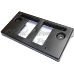 LICENSE PLATE BRACKET FR BLACK — photo 3