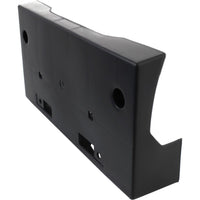 LICENSE PLATE BRACKET FR W/O MOUNTING HARDWARE FOR STEEL BUMPER