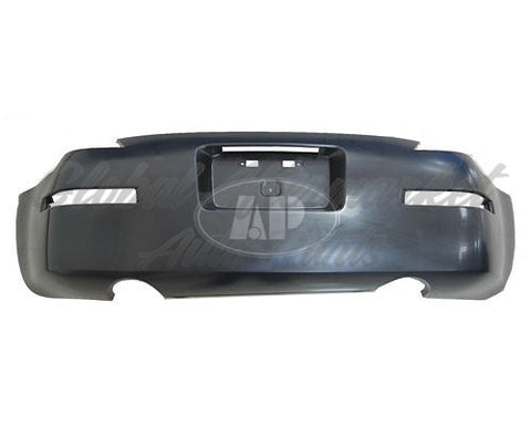 BUMPER RR PRIMED GRAND TOURING/PERFORMANCE/TRACK MODEL W/O NISMO PKG CAPA