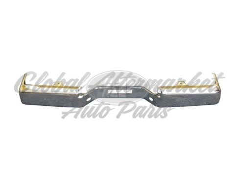 BUMPER FACE BAR RR CHROME W/O SENSOR HOLE LE/SE STEEL