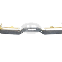 BUMPER FACE BAR RR CHROME W/O SENSOR HOLE LE/SE STEEL