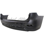 BUMPER RR PARTIAL PRIMED BLACK W/O SENSOR HOLE — photo 2