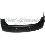 BUMPER RR PARTIAL PRIMED BLACK W/SENSOR HOLE W/O HITCH HOLE — photo 2