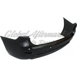 BUMPER RR PARTIAL PRIMED BLACK W/SENSOR HOLE W/O HITCH HOLE — photo 3