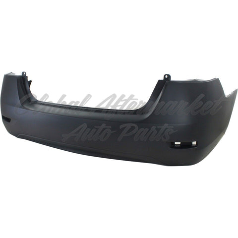 BUMPER RR STD TYPE S/SV/SL PRIMED W/TEXTURED LOWER CAPA