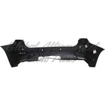 BUMPER RR PARTIAL PRIMED BLACK W/SENSOR HOLE W/HITCH HOLE CAPA — photo 3