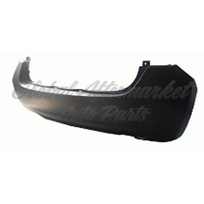 BUMPER RR PRIMED BLACK HB NOTE MODEL EXC SR CAPA