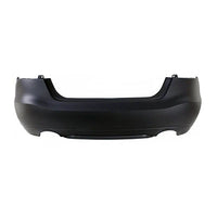 BUMPER RR PRIMED W/O SENSOR HOLE W/TEXTURED LOWER CENTER BODY LINE BAND