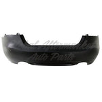 BUMPER RR PRIMED W/SENSOR HO/TEXTURED LOWER CENTER BODY LINE BAND CAPA — photo 1
