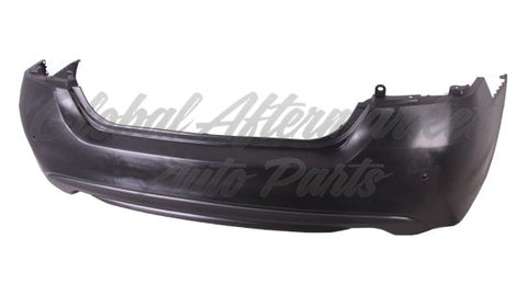 BUMPER RR PRIMED W/TEXTURED LOWER W/O SENSOR CAPA