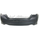 BUMPER RR PRIMED W/TEXTURED LOWER W/SENSOR CAPA — photo 2
