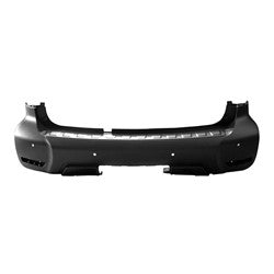 BUMPER RR PRIMED W/TEXTURED BAND