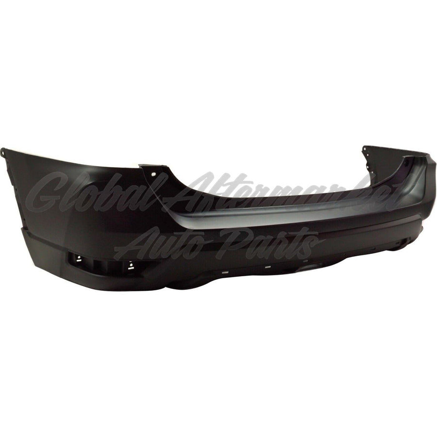 BUMPER RR PRIMED W/TEXTURED LOWER W/O SENSORS CAPA