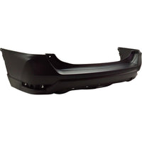 BUMPER RR PRIMED W/TEXTURED LOWER W/O SENSOR