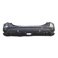 BUMPER RR PRIMED PTM TEXTURED LOWER FINISH W/PARK ASSIST SENSOR