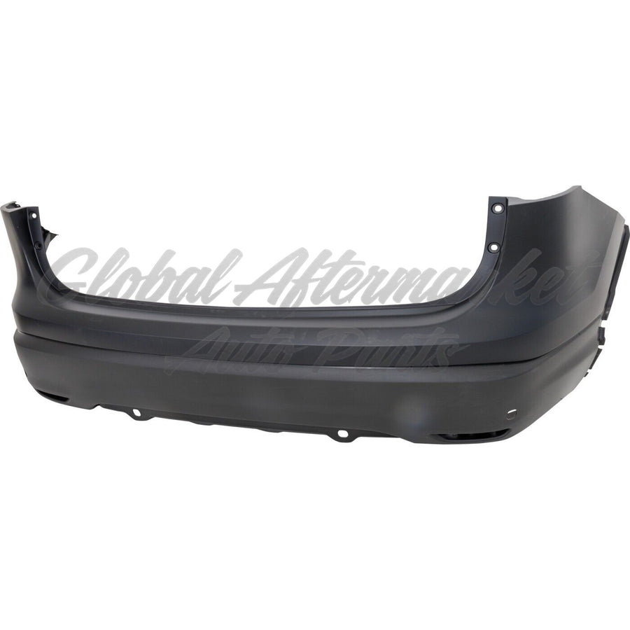 BUMPER RR PRIMED TEXTURED W/SENSOR CAPA