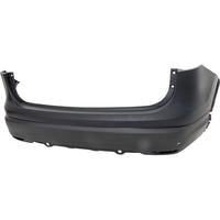 BUMPER RR PRIMED TEXTURED W/SENSOR CAPA