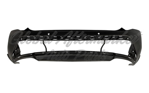 BUMPER RR TEXTURED BLACK W/SENSOR US BUILT