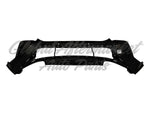 BUMPER RR TEXTURED BLACK W/SENSOR US BUILT — photo 2