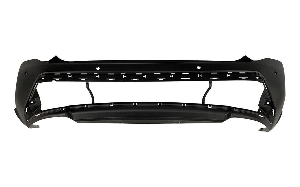 BUMPER RR TEXTURED BLACK W/SENSOR US BUILT CAPA