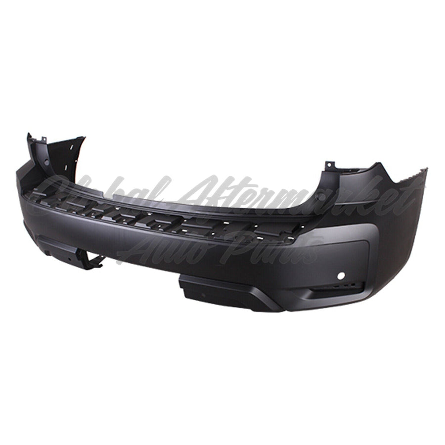 BUMPER RR PRIMED PTM W/PARK ASSIST SENSOR