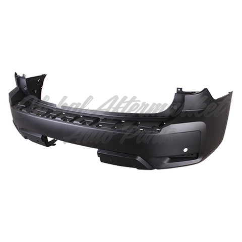 BUMPER RR PRIMED PTM W/PARK ASSIST SENSOR CAPA