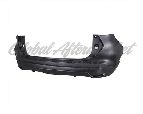 BUMPER RR UPPER PRIMED PTM W/ TEXTURED AREA W/O SENSOR