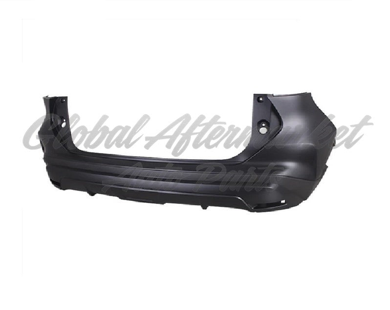 BUMPER RR UPPER PRIMED PTM W/ TEXTURED AREA W/O SENSOR