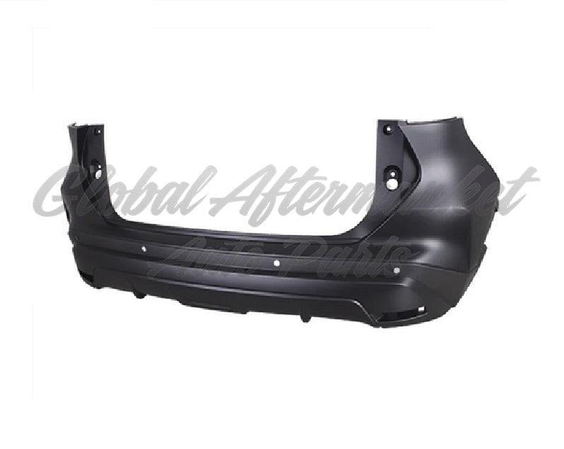 BUMPER RR UPPER PRIMED PTM W/ TEXTURED AREA W/ SENSOR CAPA