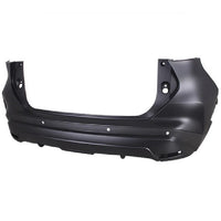 BUMPER RR UPPER PRIMED PTM W/ TEXTURED AREA W/ SENSOR CAPA