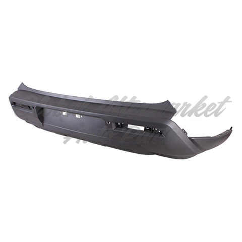 BUMPER RR TEXTURED DARK GRAY W/O TRAILER HITCH