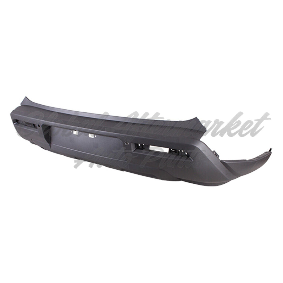 BUMPER RR TEXTURED DARK GRAY W/O TRAILER HITCH CAPA
