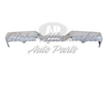 BUMPER FACE BAR RR W/O SENSOR HOLE GRAY STEEL XE — photo 1