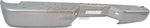BUMPER FACE BAR RR W/O SENSOR HOLE GRAY STEEL XE — photo 2