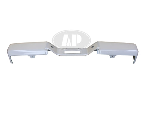 BUMPER FACE BAR RR W/O SENSOR HOLE GRAY STEEL XE