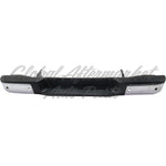 BUMPER STEP FACE BAR RR CHROME W/SENSOR STEEL — photo 1