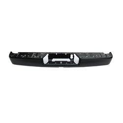 BUMPER STEP FACE BAR RR BLACK W/O SENSOR STEEL