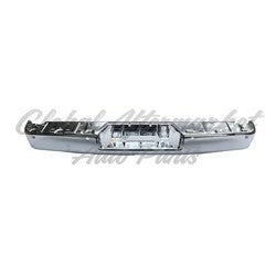 BUMPER STEP FACE BAR RR CHROME W/SENSOR STEEL