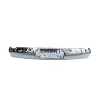 BUMPER STEP FACE BAR RR CHROME W/O SENSOR STEEL