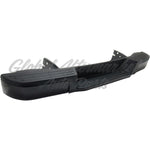 BUMPER STEP FACE BAR RR BLACK W/O SENSOR STEEL WITH PAD — photo 1