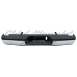 BUMPER RR ASSY CHROME W/FACE BAR/STABILIZER BAR/PAD W/O PARK ASSIST SENSOR/HITCH CAPA — photo 1