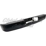 BUMPER RR ASSY BLACK W/BAR/PAD W/TRAILER PLUG CUTOUT W/O PARK ASSIST SENSOR CAPA — photo 2